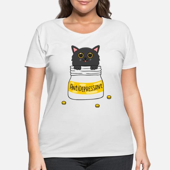 antidepressant Cat' Women's Plus Size T 